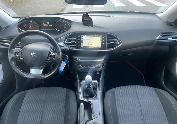 Peugeot 308 cena 27700 przebieg: 245000, rok produkcji 2014 z Brusy małe 436